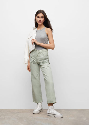 Cotton crop top